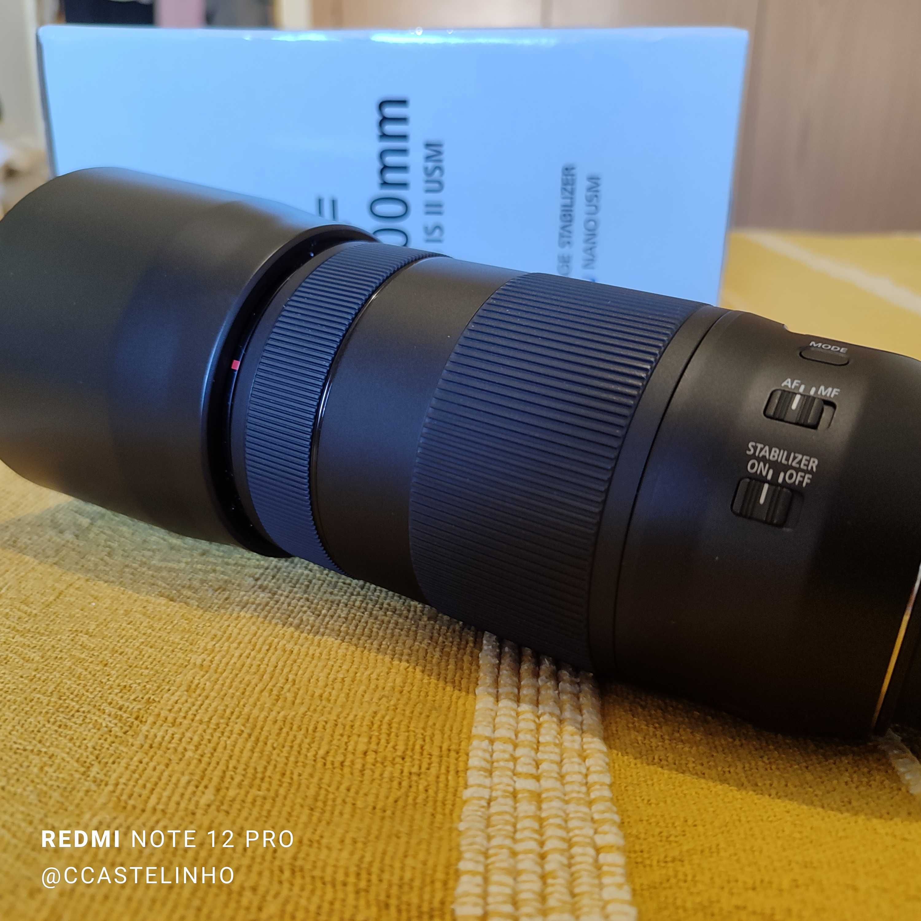 Canon EF 70-300mm IS II USM - como nova