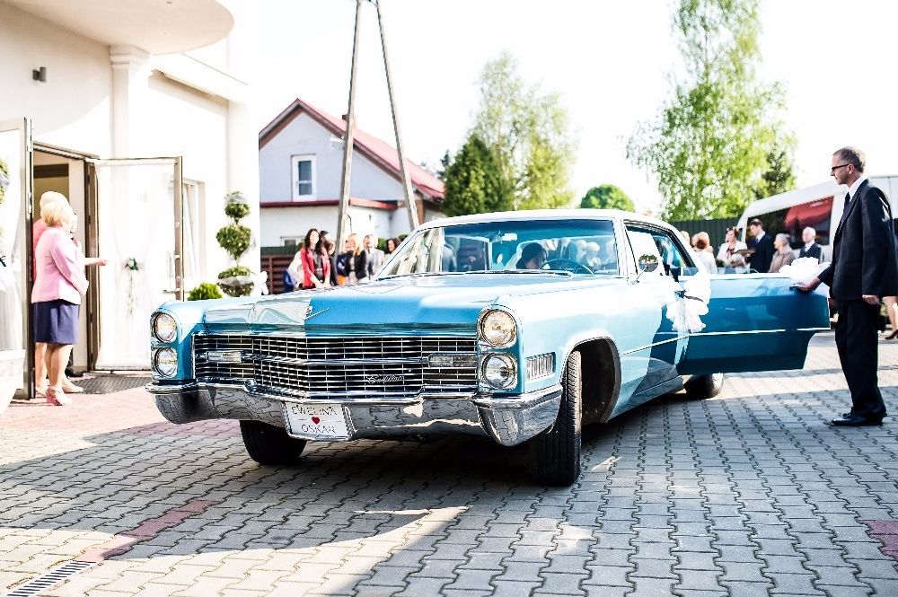 Cadillac do Ślubu - 1966 r. KLIMATYZACJA auto na wesele, zabytkowy