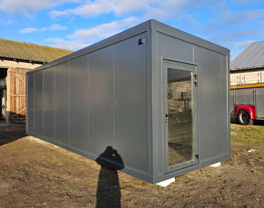 Pawilony Biura 8x3 Handlowo Usługowe Kontenery Biuro Komis Kiosk