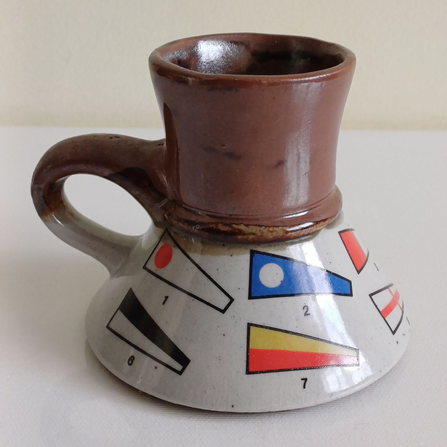Żeglarski kubek vintage