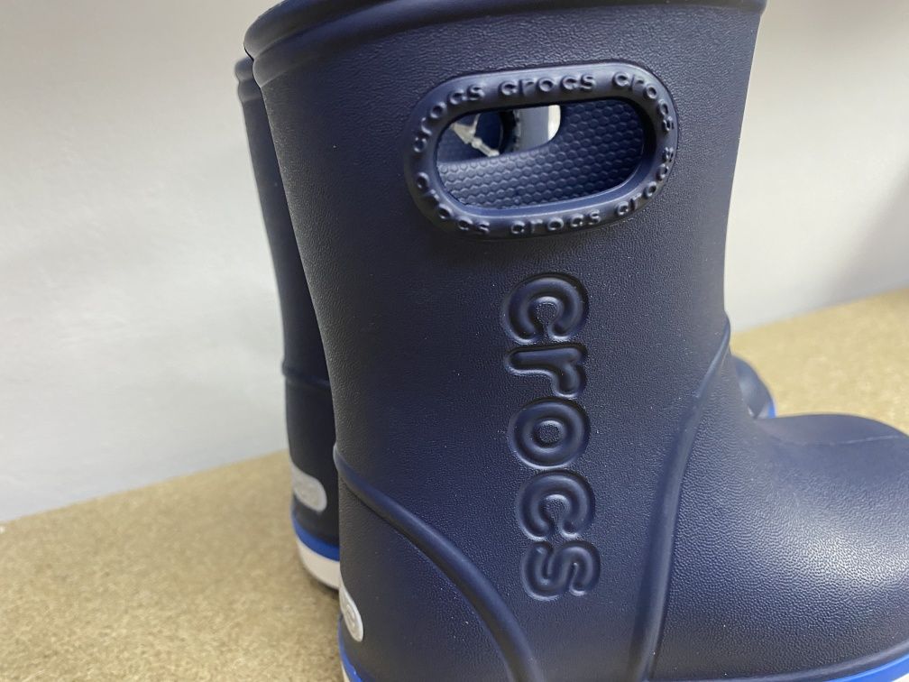 Дитячі гумові чоботи Crocs Kids Crocband Rain Boot