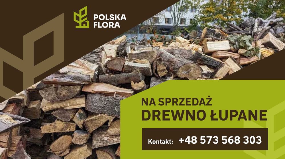 Drewno opałowe, kominkowe, iglaste, liściaste