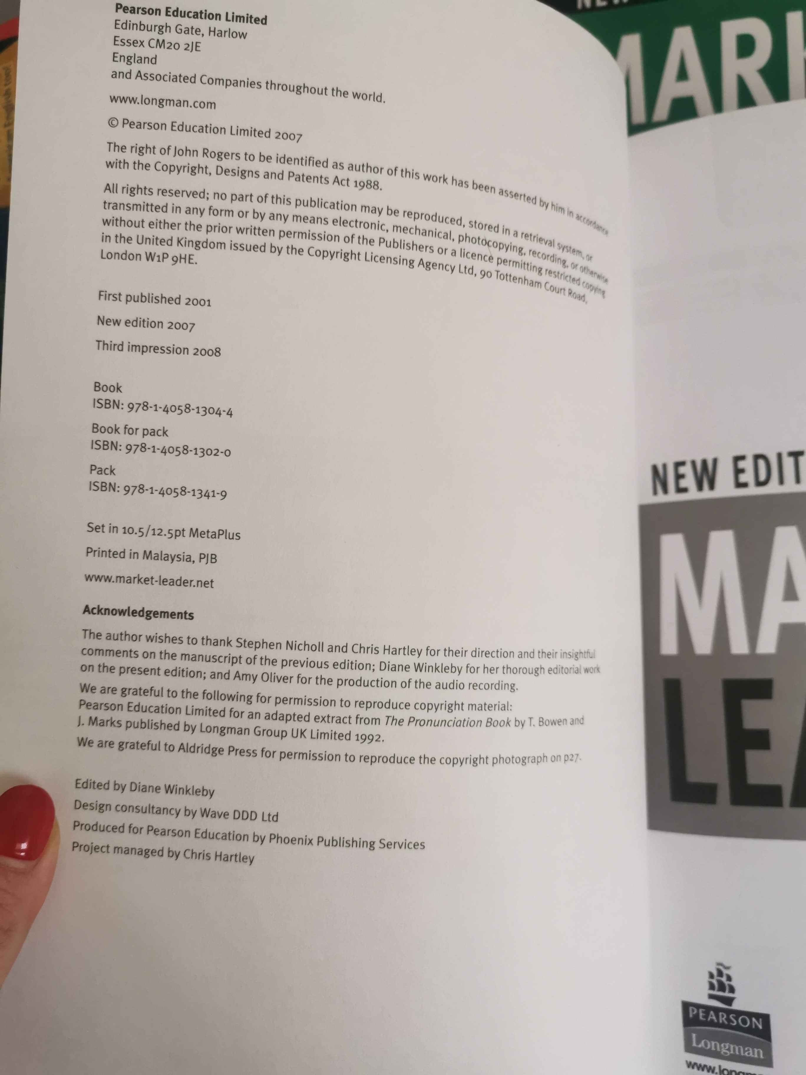 Mark Leader pre-intermediate Business English practice file