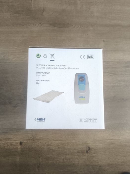 Sprzedam materac przeciwodleżynowy z pompą i zestawem naprawczym
