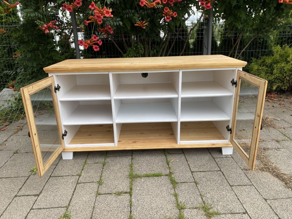 Komoda Retro Loft Industrial DREWNIANA nowoczesna po renowacji