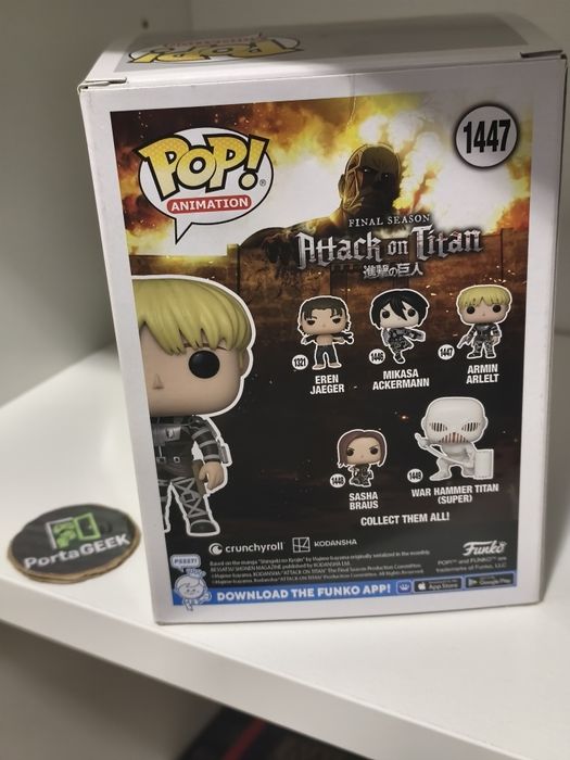 POP! Armin Arlelt - Attack on Titan