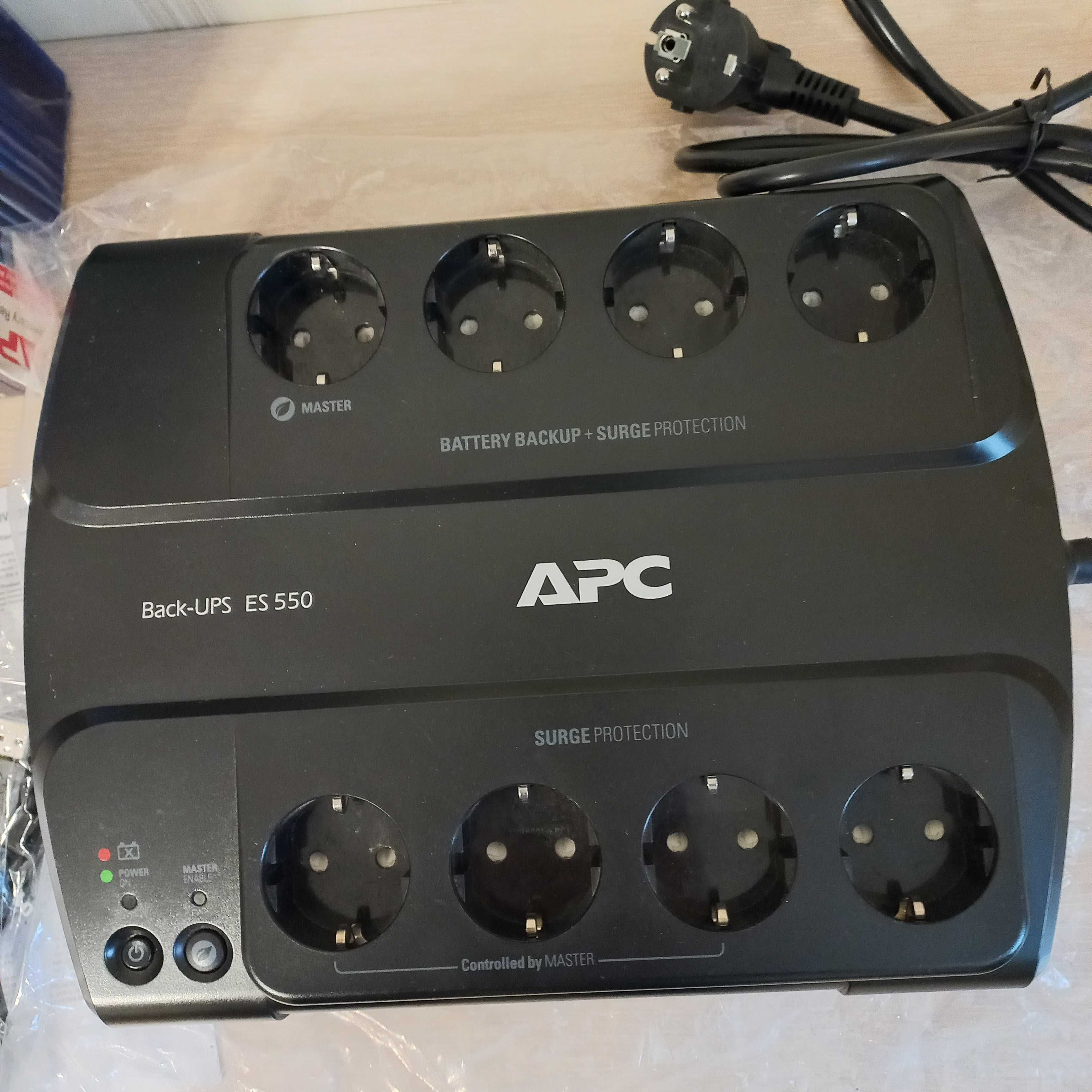 Джерело безперебійного живлення ИБП APC Back-UPS ES 550VA (BE550G-RS)