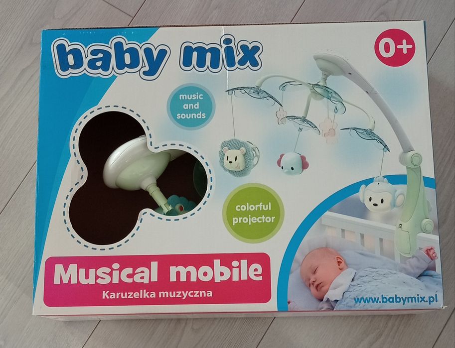 Музыкальный мобиль с проектором звёздного неба