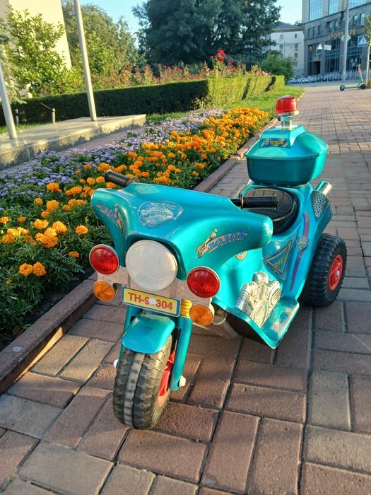Квардацикл дитячий, мотоцикл на акумуляторі