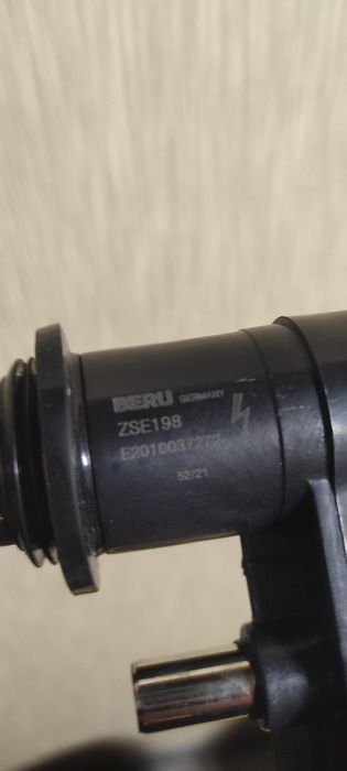 Катушка зажигания фирмы BERU opel astra,zafira,1.6 sonic,aveo 1.6 б/у