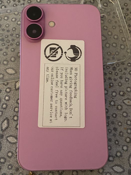 Iphone XR convertido 16 Rosa