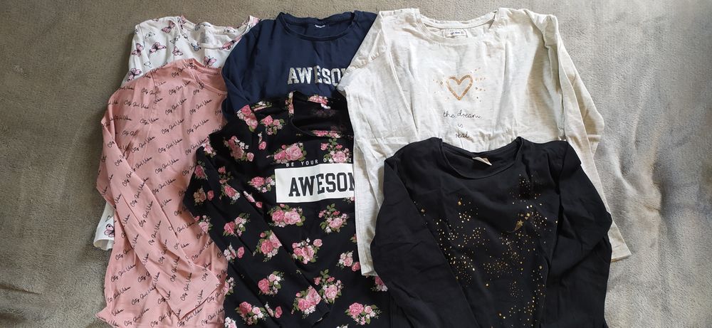 Wielka paka na jesien i zime dla dziewczynki R 146-154