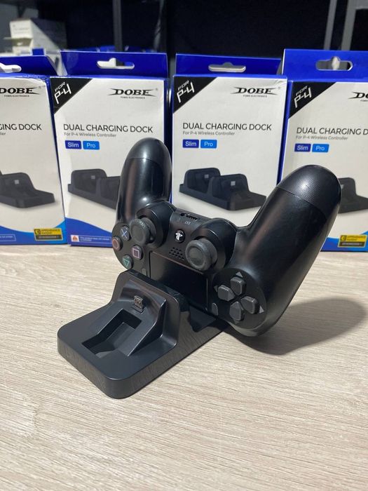 Зарядна станція для геймпадів dualshok 4 для джойстиків пс4