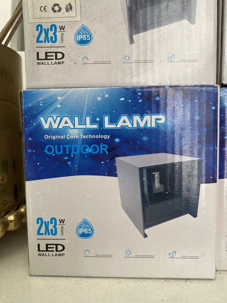 Lampa zewnętrzna LED 4 sztuki