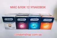 Презервативы Contex микс блок 12 пачек/36 шт.До 2027 Новый дизайн.