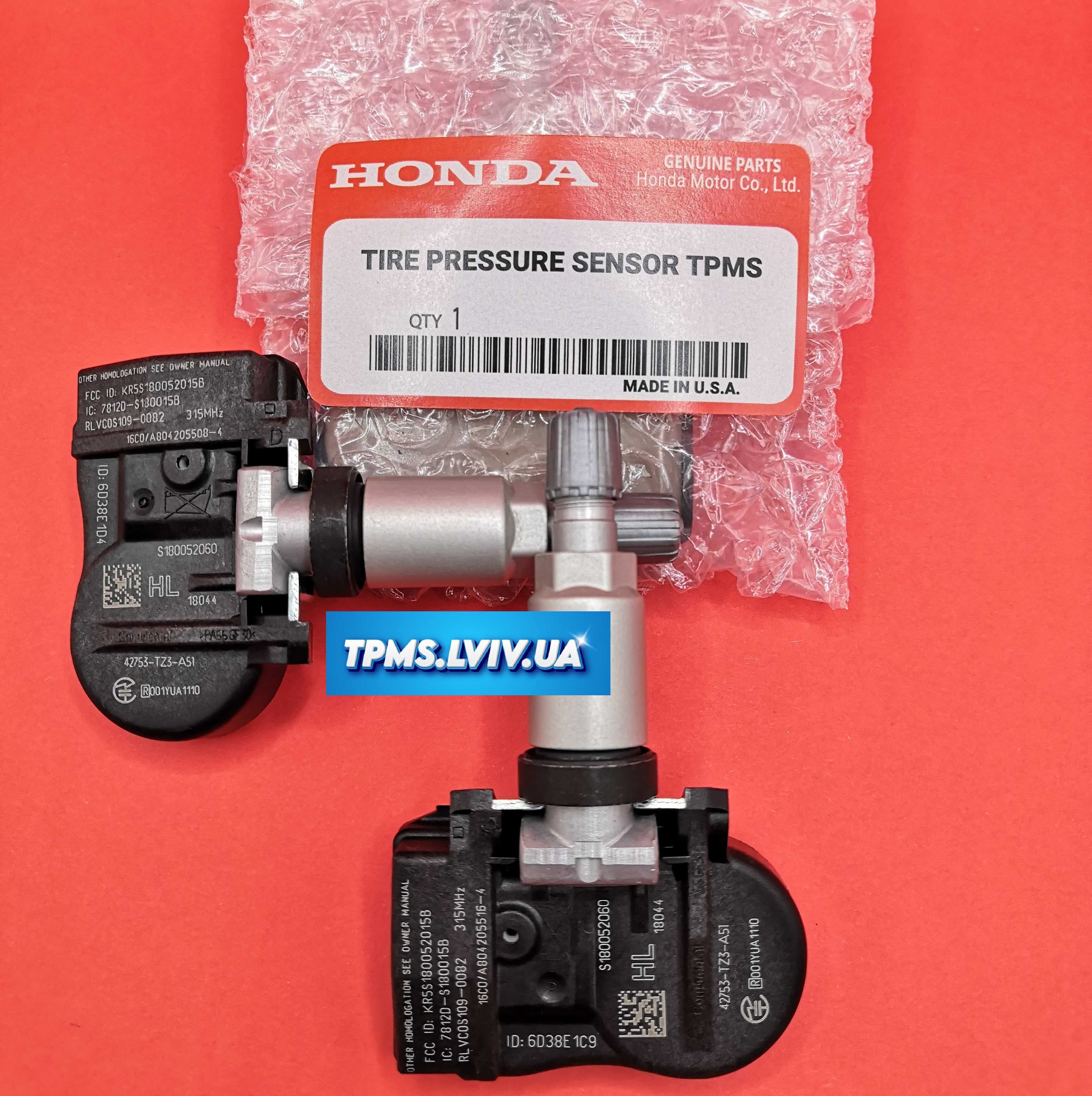 Датчики давления в шинах Акура Acura ILX/MDX/RDX/RL/RLX/TL/TLX/TSX/ZDX