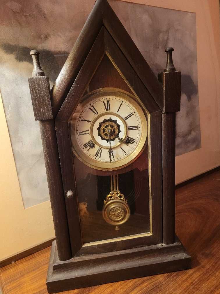 Relógio de Parede / Relógio de Capela Waterbury - ótimo estado