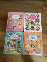 Obrazki dla maluchów książki dla dzieci zestaw 4 książek nowe