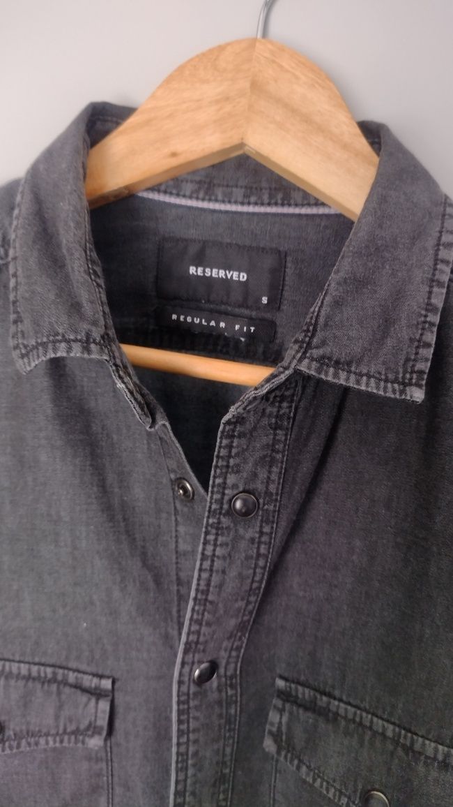 Koszula jeans Reserved regular fit rozmiar s
