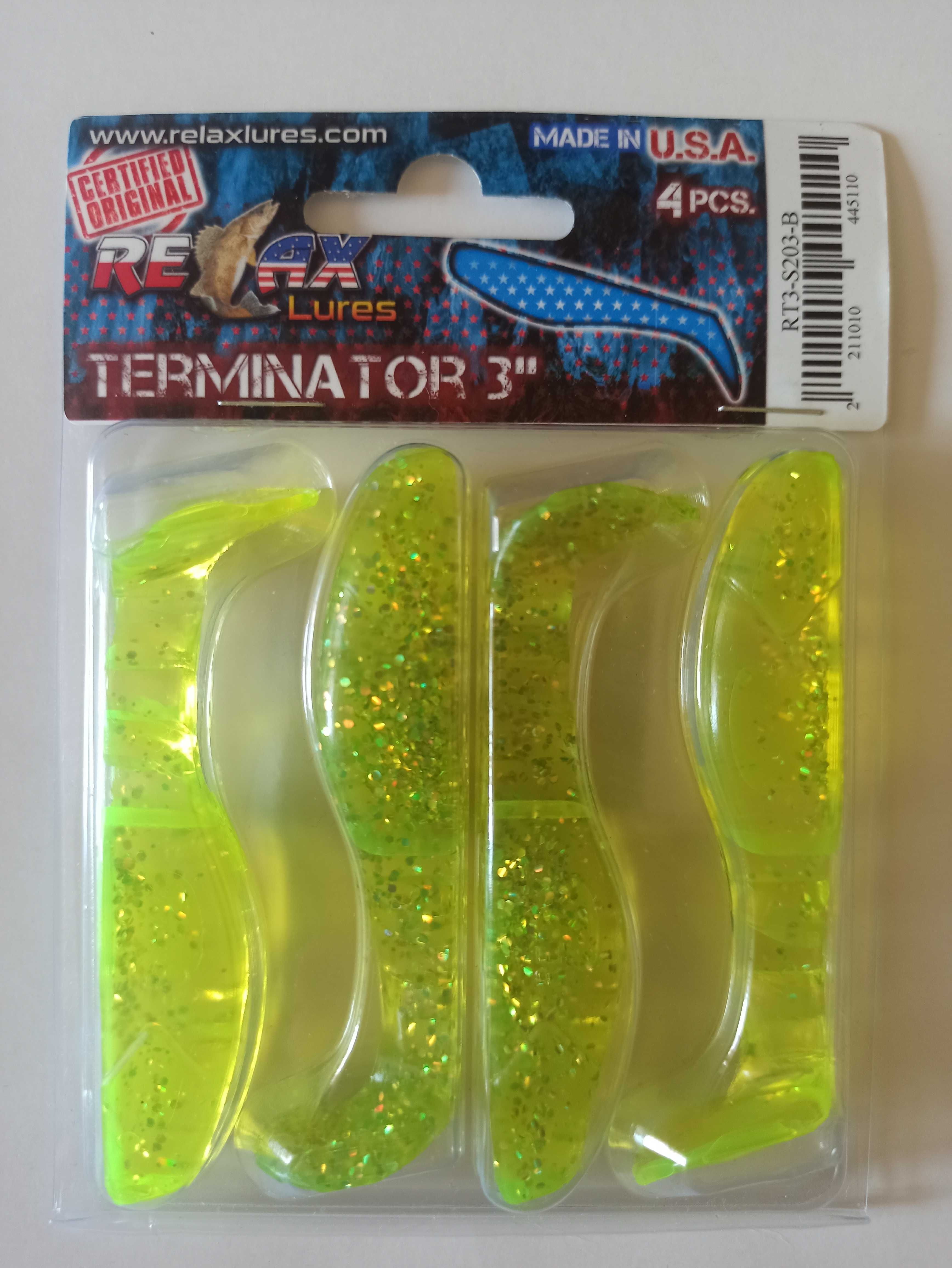 Guma Relax Terminator 3" 7,5 cm S203 4 szt. !