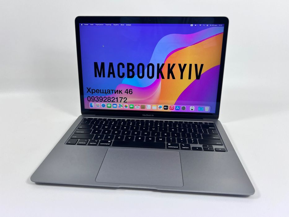 MacBook Air 13 2020 i3 8GB RAM 256GB SSD Space Gray МАГАЗИН ГАРАНТІЯ