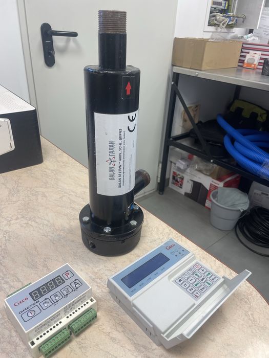 Piec elektrodowy Galan 15 kw wraz ze sterownikiem i programatorem