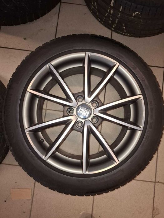 koła SPACE WHEELS 17 cali 5x112 Audi VW Mercedes 225 50 r17 ZIMA