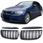GRILL NERKI BMW E90 SEDAN KOMBI 05-08 POŁYSK czarn