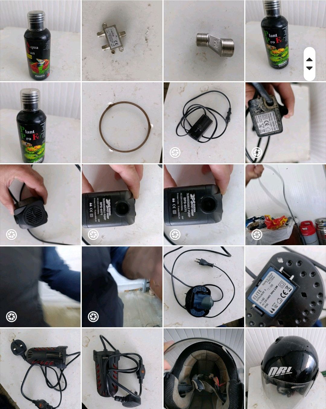Várias coisas do aquário e outras.