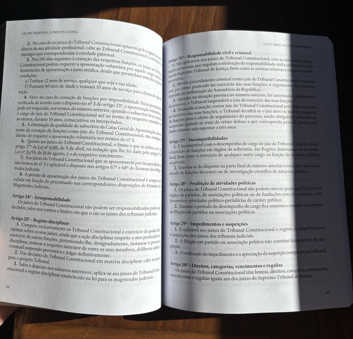 Constituição da República Portuguesa - Novo