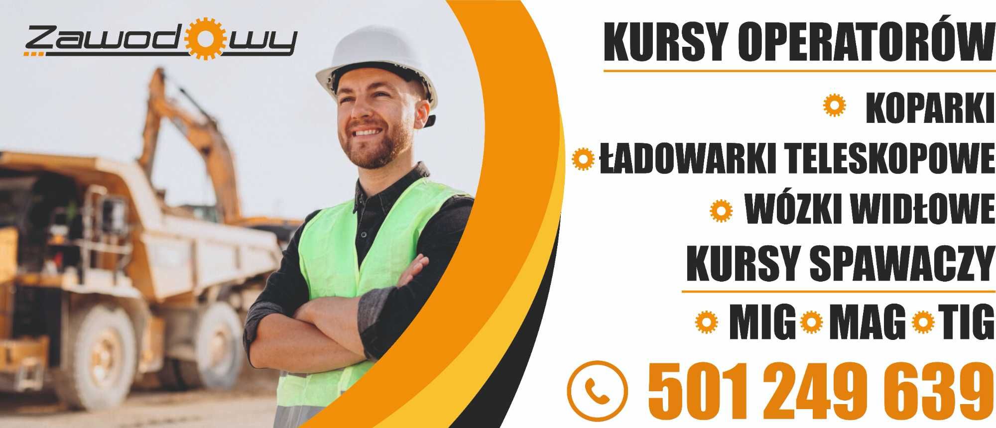 Kurs na wózki widłowe w Krakowie