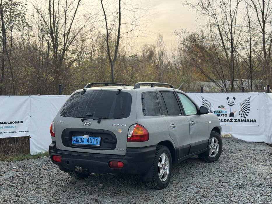 Hyundai Santa Fe 2.7 V6 ~ Automat ~ LPG ~ Skóry ~ Android ~ Hak ~ 2004