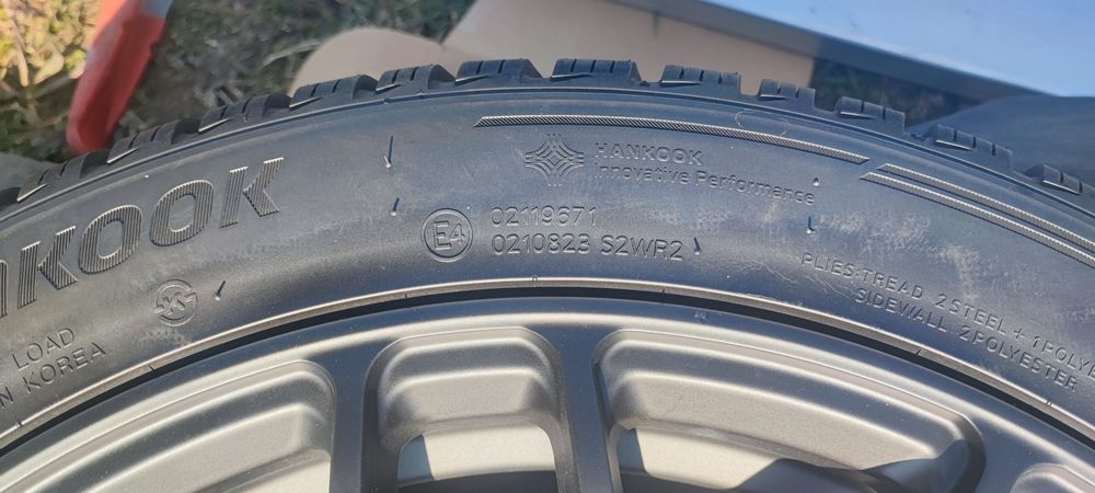 Koła 5x112 18" felgi lub opony 235 45 HANKOOK. VW AUDI SKODA Doskonały