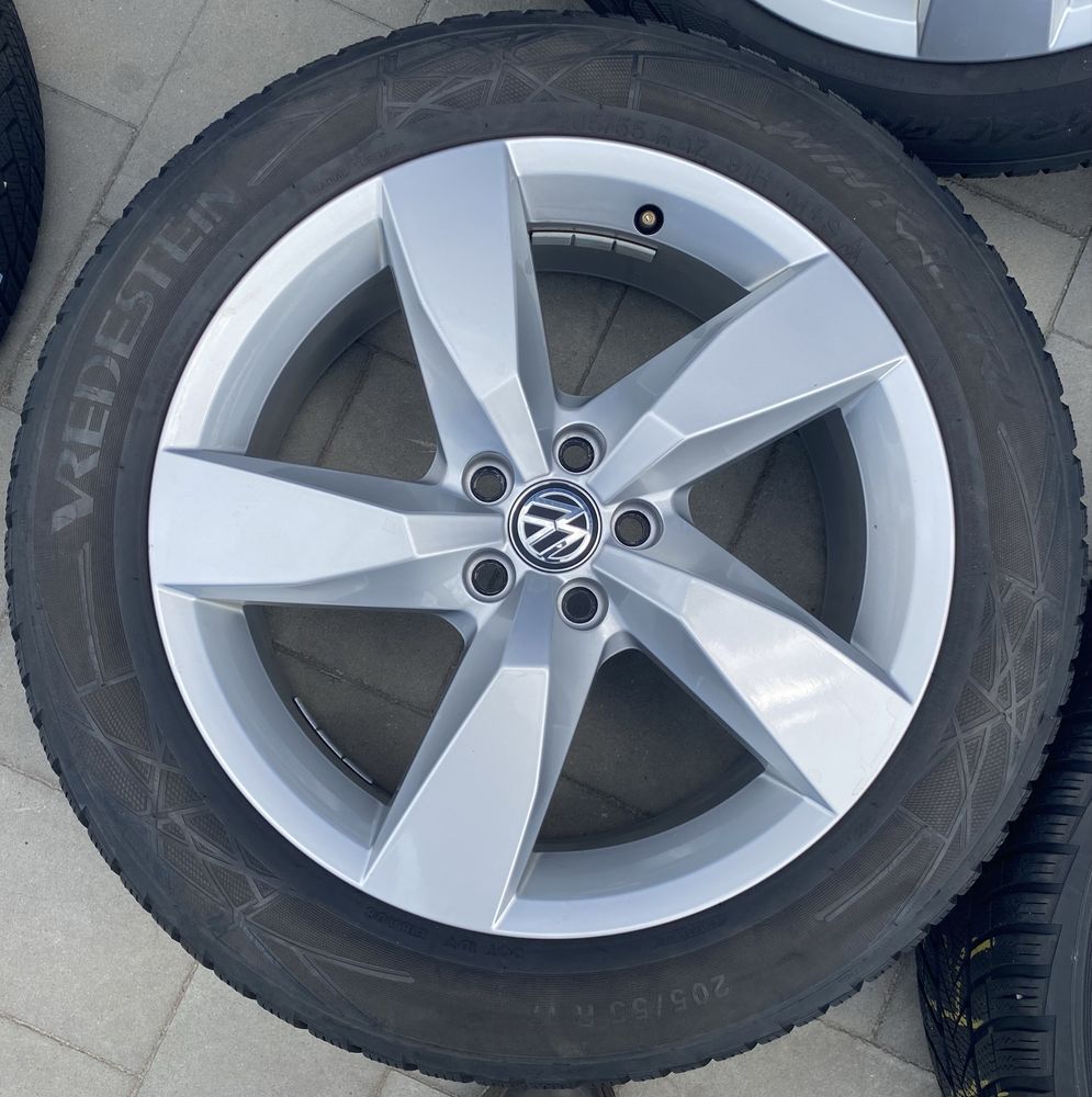Alufelgi z oponami 205/55 R17 VW T-Cross Taigo Felgi Opony 5x100 ET 39