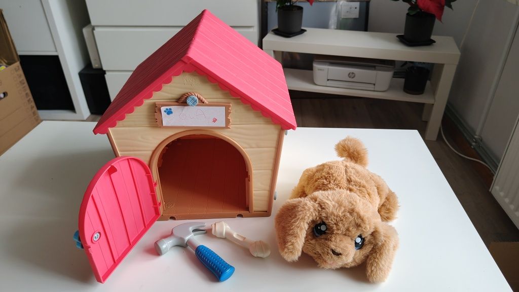Little Live Pets My Puppy's Home interaktywny piesek buda domek kość