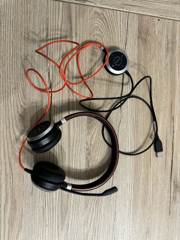 Навушники jabra evolve 40 + usb адаптер