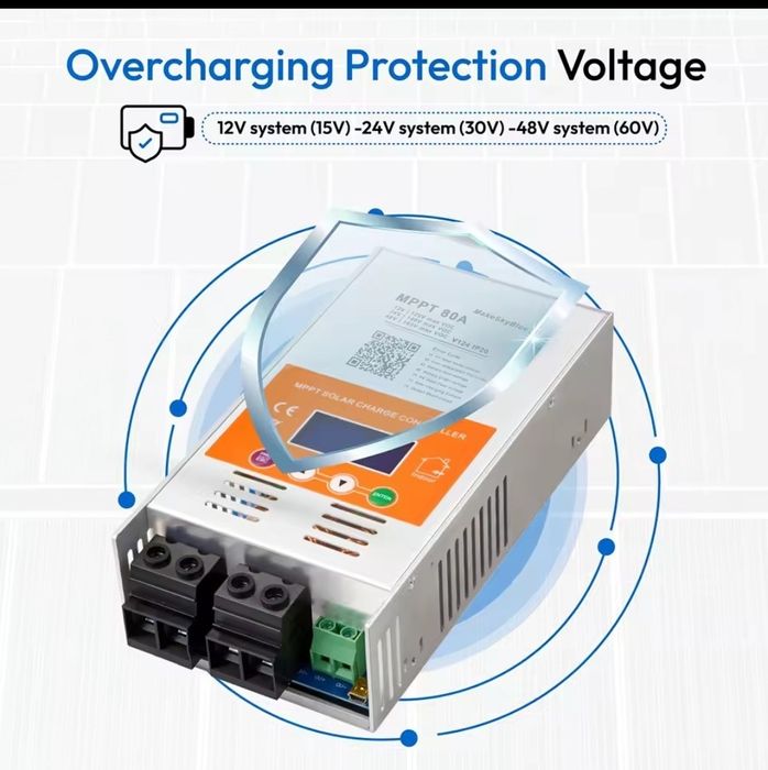 Контролер MPPT MakeSkyBlue 12v, 24v, 48v, 60A, ver.124