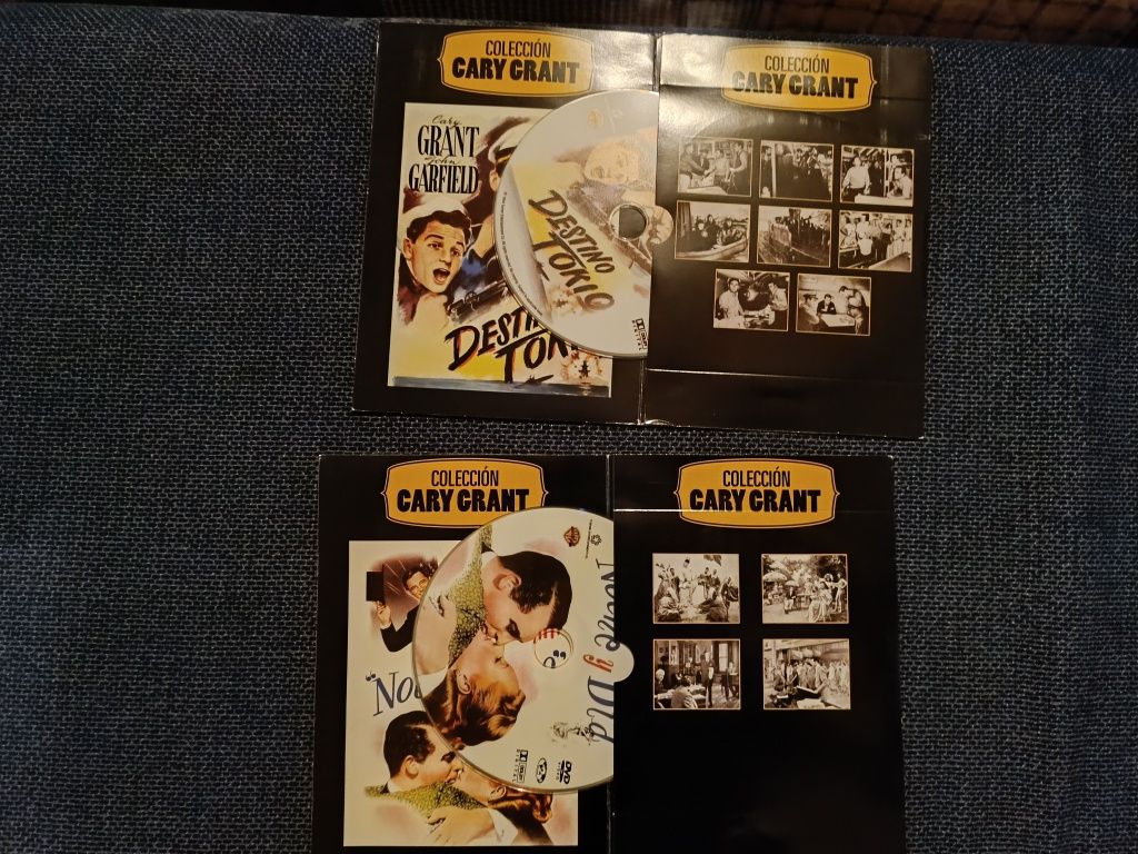 2 filmes clássicos de Cary Grant em dvd (portes grátis)