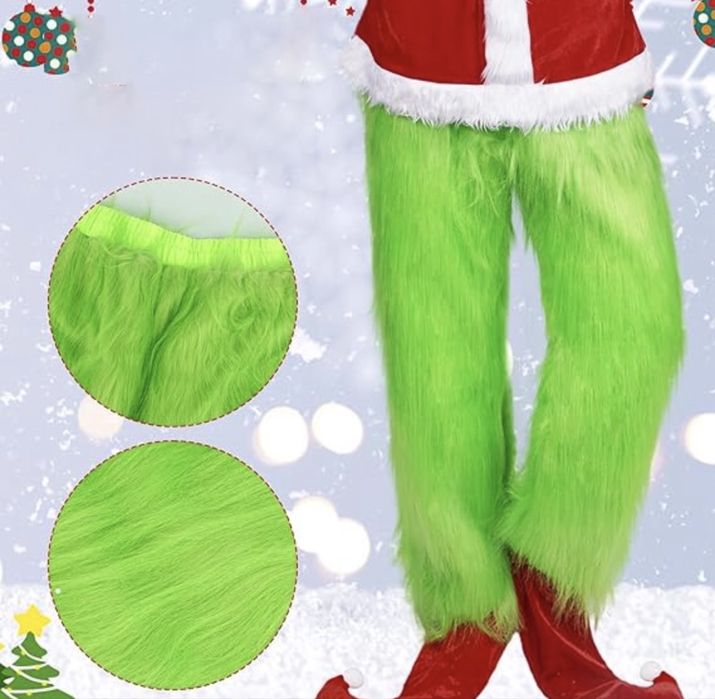 Grinch strój xxl nowy