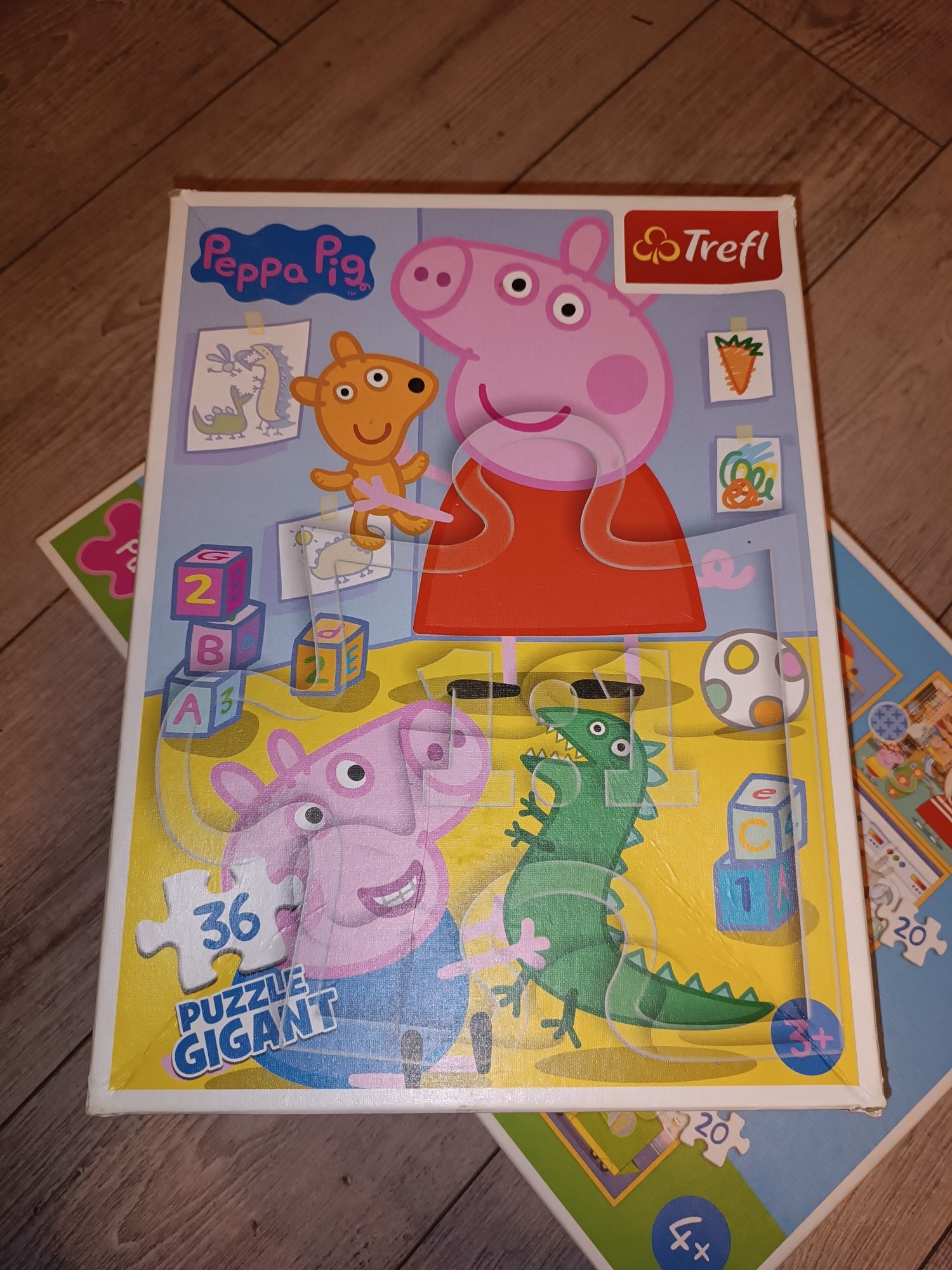 Puzzle świnka Peppa