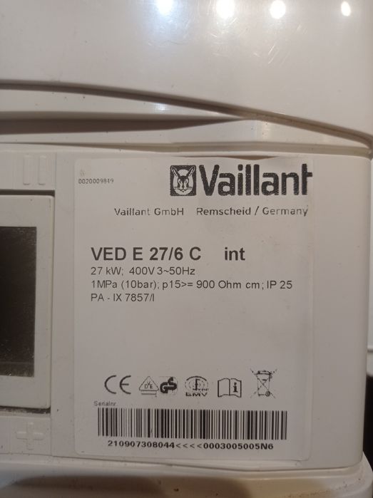 Podgrzewacz przepływowy Vaillant