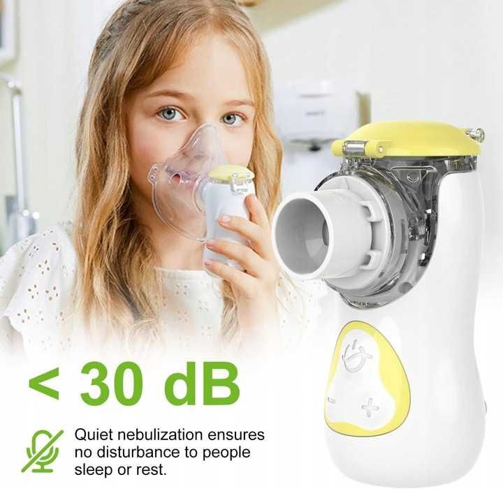 FEELLIFE Air Pro VIII Inhalator siateczkowy , cichy, USB, 3 tryby B+&B