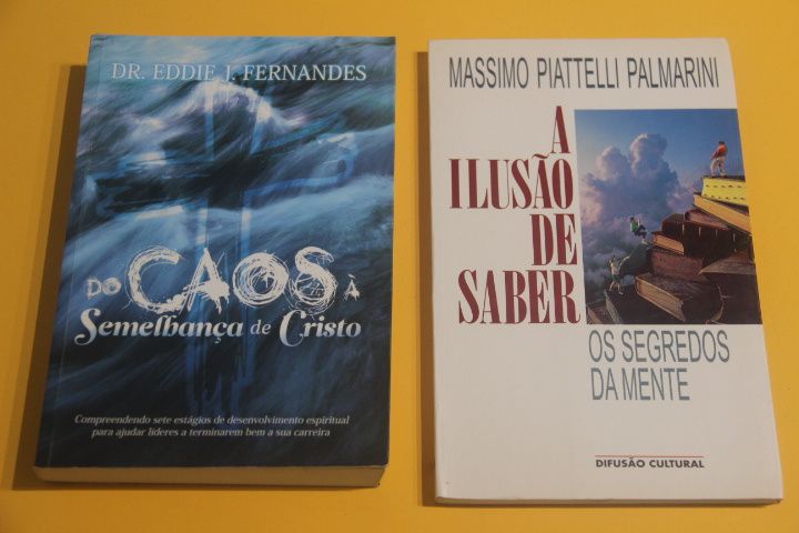 Livros sobre religião e auto ajuda