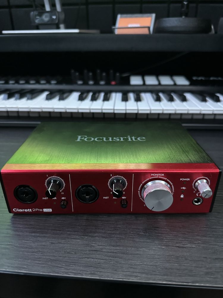 Focusrite Clarett 2Pre USB. Стан нової