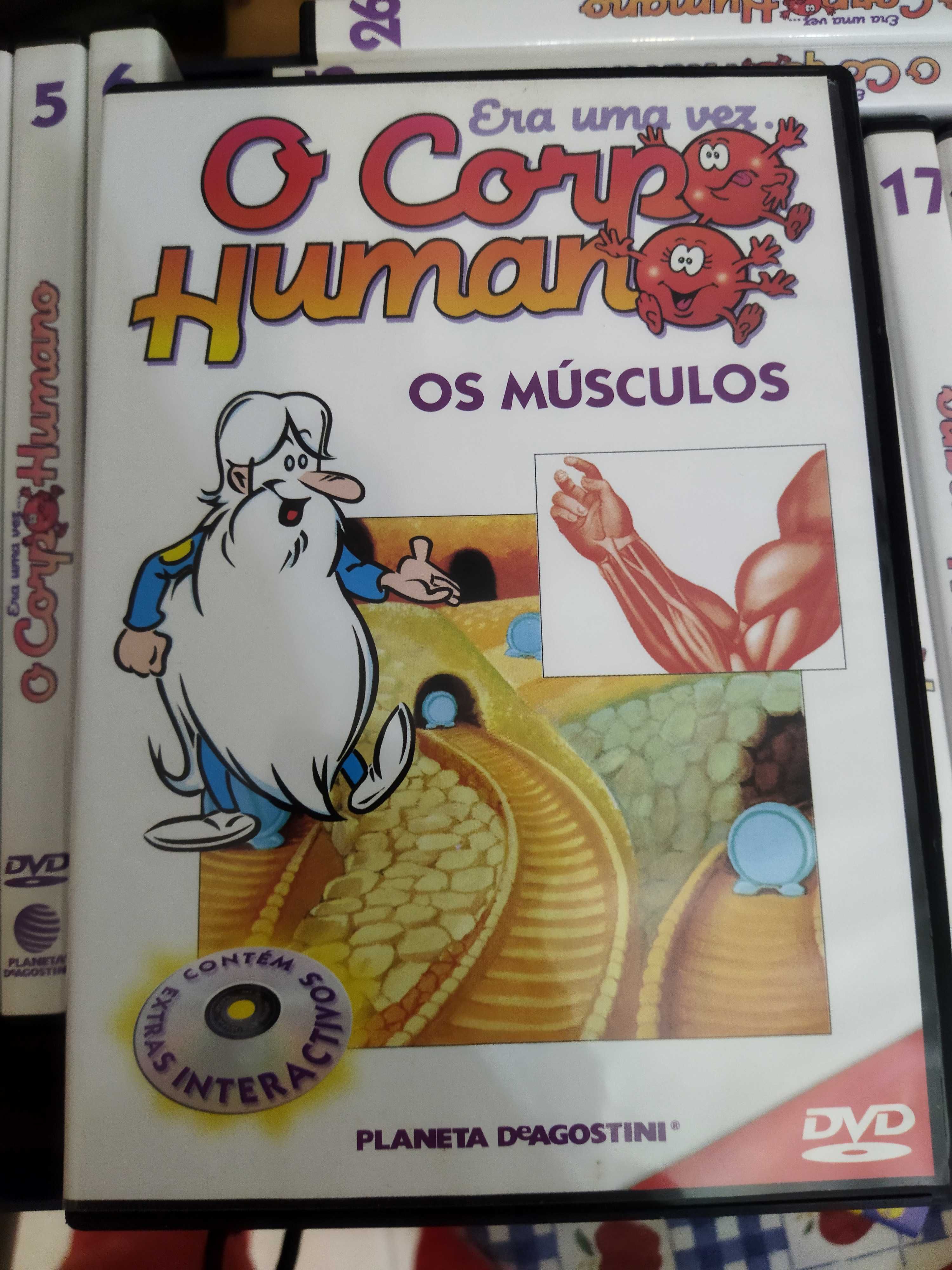 Era uma vez o Corpo Humano (DVD's)