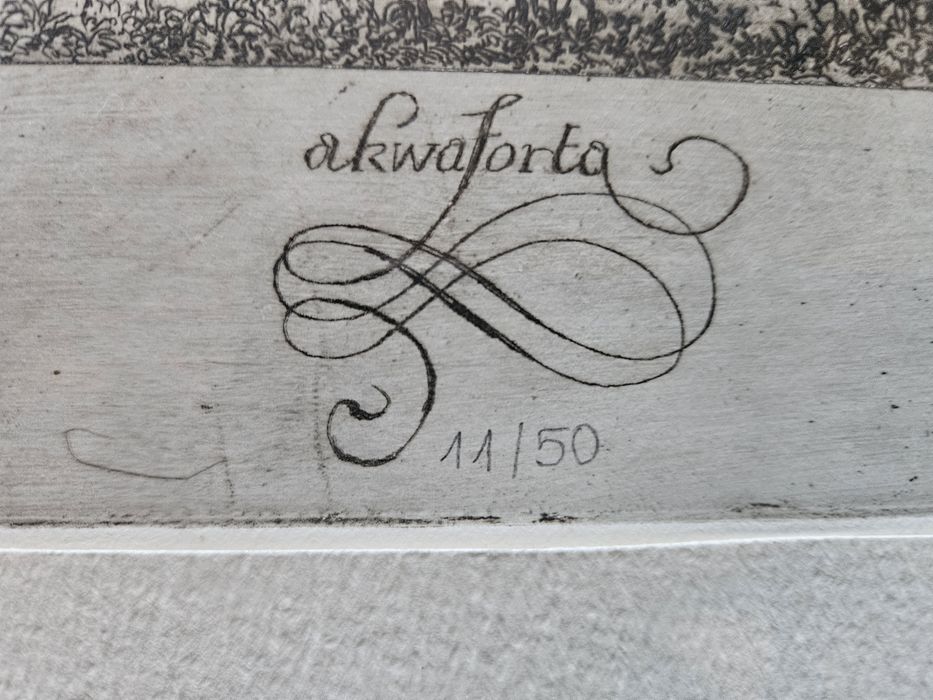 Prezent na święta unikalna rycina Elbląga !!!