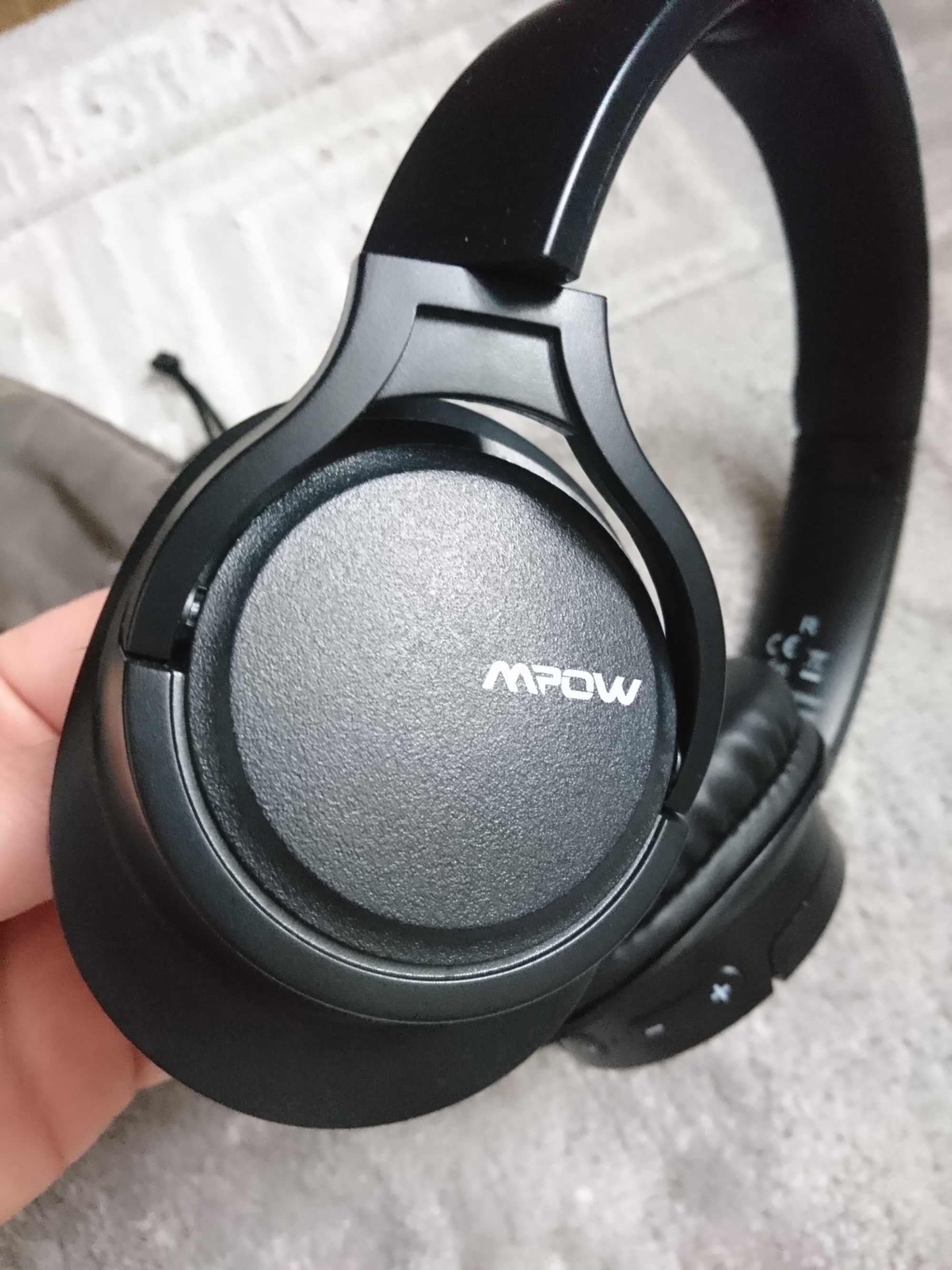 M-pow BH162A słuchawki bluetooth NOWE ! przetwornik 40 mm pojemna