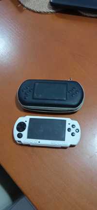 Consola PSP com bolsa, capa de proteção, câmara e carregador