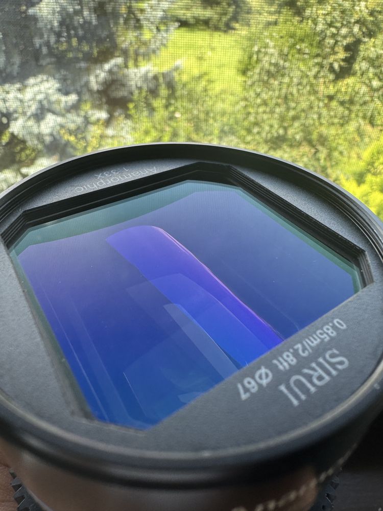 Sirui Anamorphic Lens 35mm 1.8f