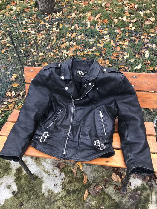 Шкіряна мото куртка Nice london S-М
